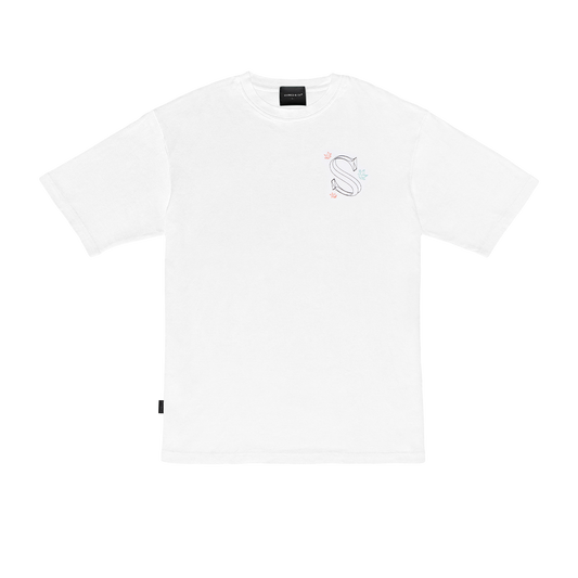 Stoned Shine : Holy Tee White