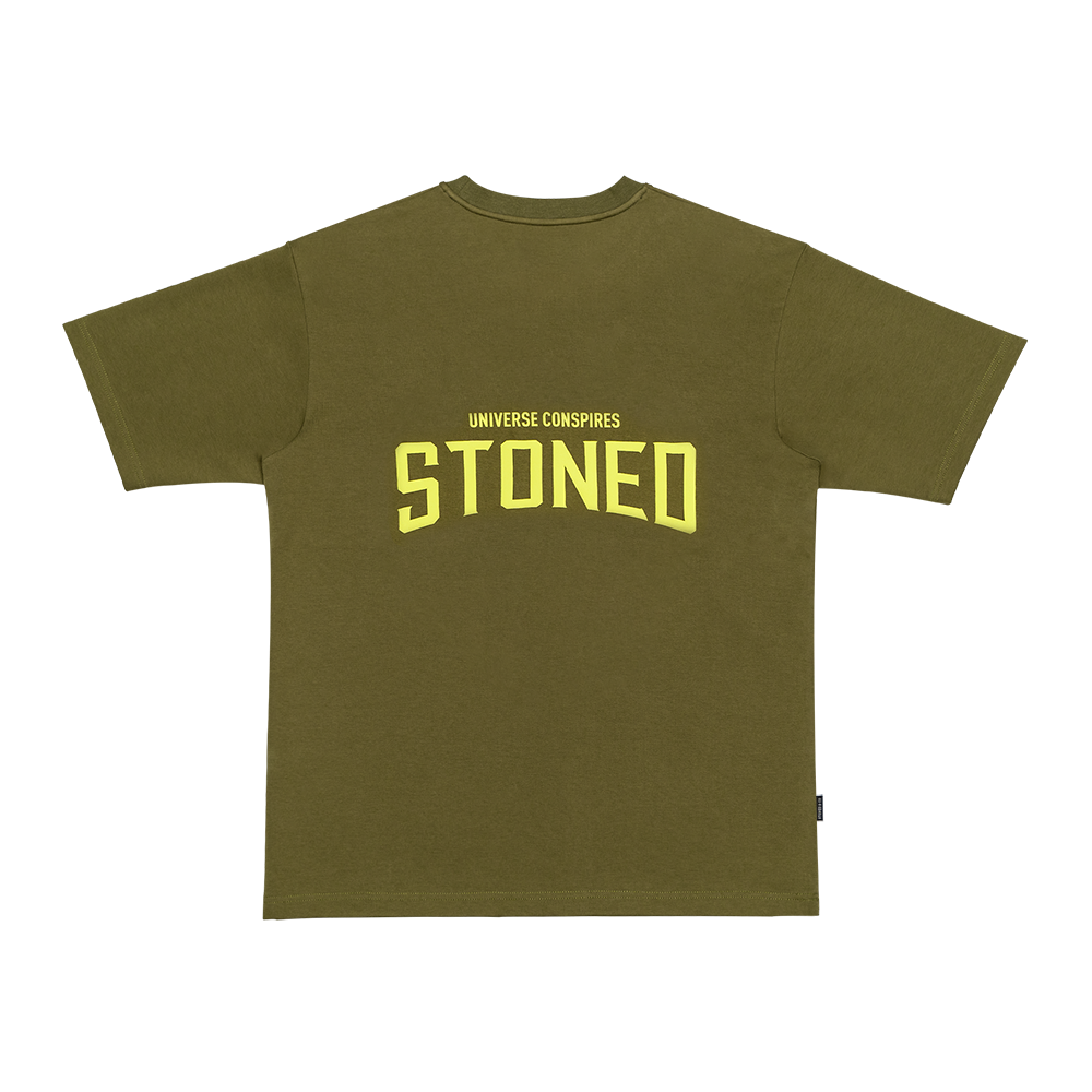 Stoned Universe : Conspire Tee Green