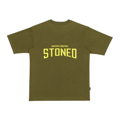 Stoned Universe : Conspire Tee Green