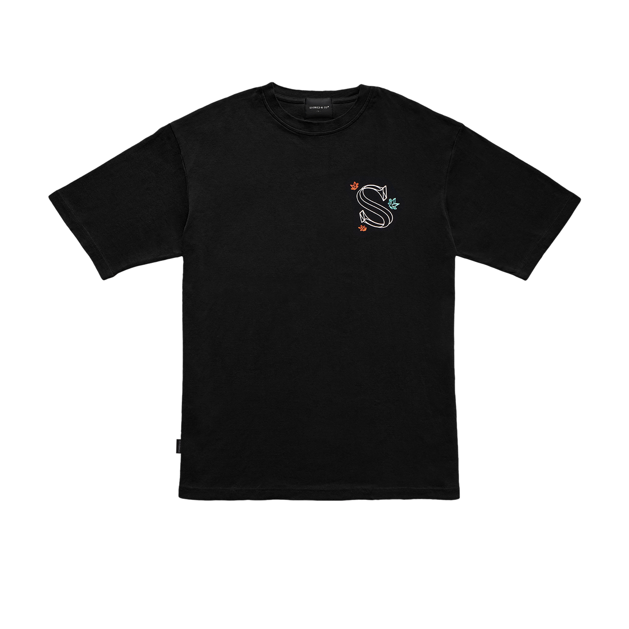 Stoned Shine : Holy Tee Black