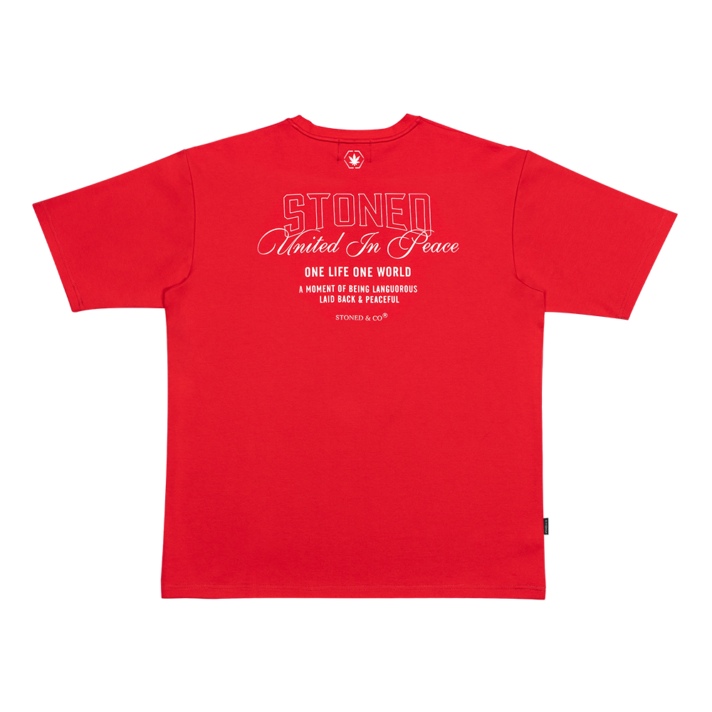 Stoned Universe : United In Peace Tee Red