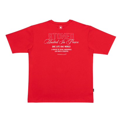 Stoned Universe : United In Peace Tee Red