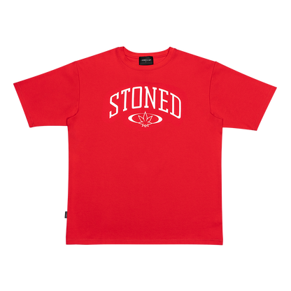 Stoned Universe : Maple Logo Tee Red