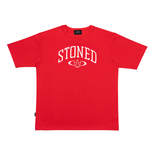 Stoned Universe : Maple Logo Tee Red