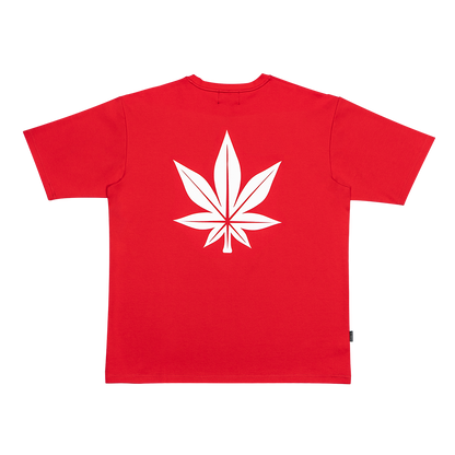 Stoned Universe : Maple Logo Tee Red