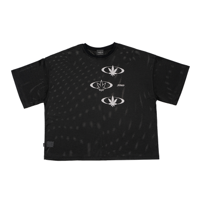 Stoned Universe : Maple Mesh Jersey Black