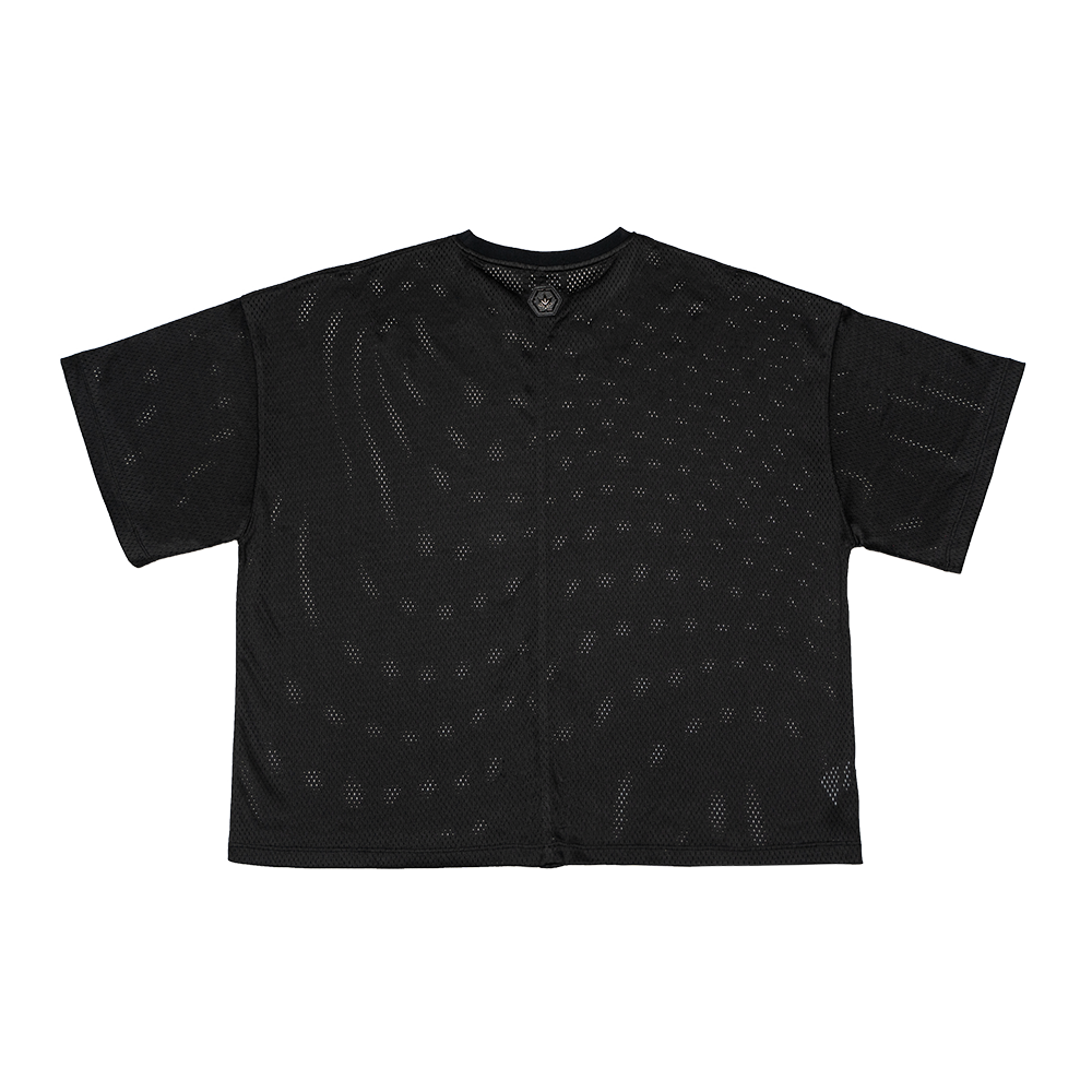 Stoned Universe : Maple Mesh Jersey Black