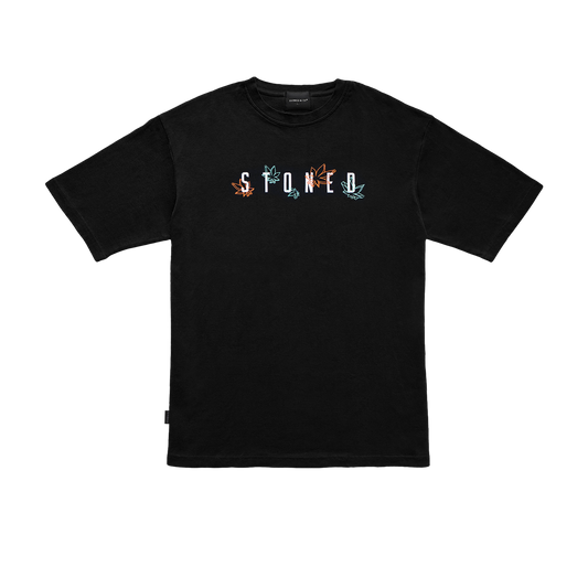 Stoned Shine : Sculpture Tee Black