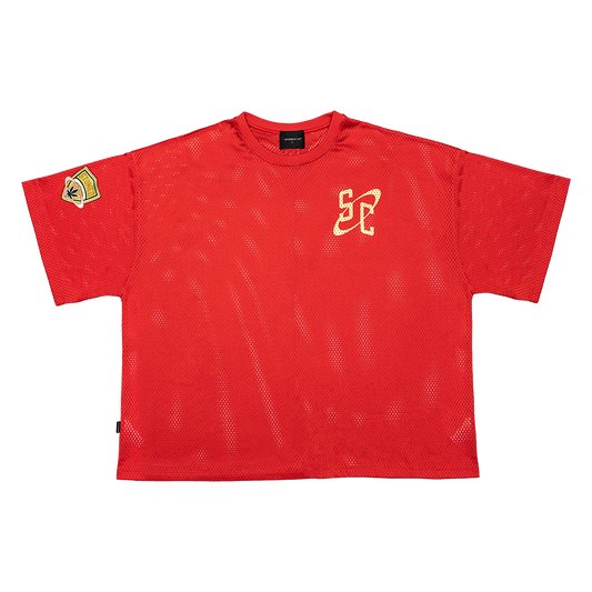 Stoned Universe : Maple Mesh Jersey Red