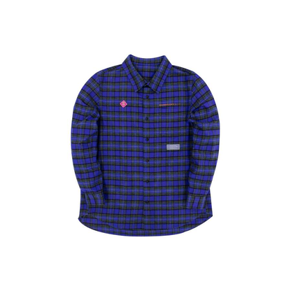 INCANDESCENCE LIGHT FLANNEL SHIRT BLUE