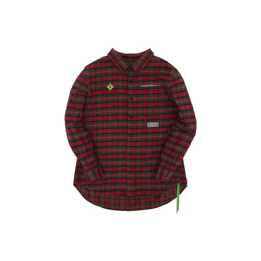 INCANDESCENCE LIGHT FLANNEL SHIRT RED