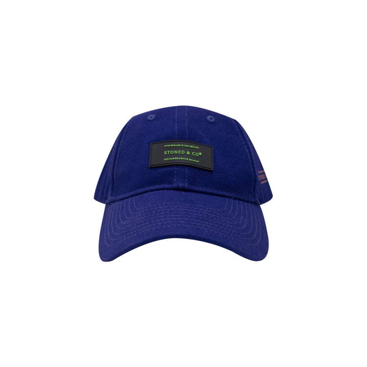 INCANDESCENCE SIGNATURE BASEBALL CAP BLUE