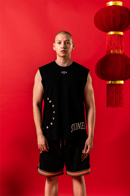 Stoned Universe : Nexus Sleeveless Tee Black