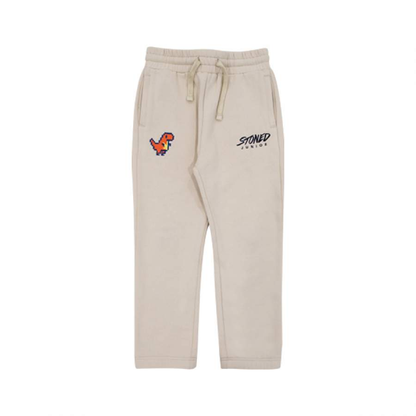 JUNIOR STONEY SWEATPANTS LIGHT BROWN