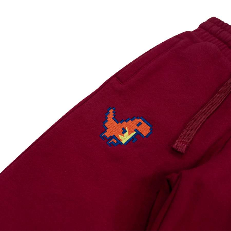 JUNIOR STONEY SWEATPANTS MAROON