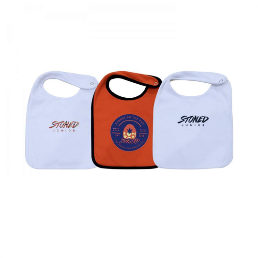 JUNIOR EGG BIB SET