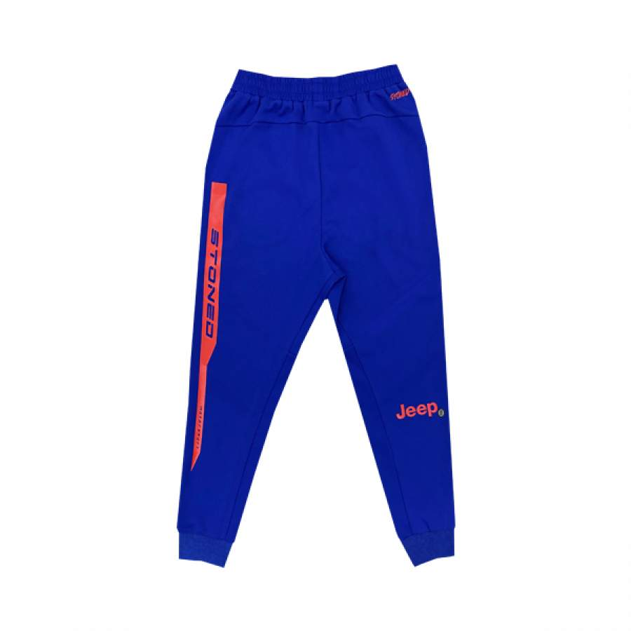 STONED X JEEP MOTORSPORT SWEATPANTS BLUE